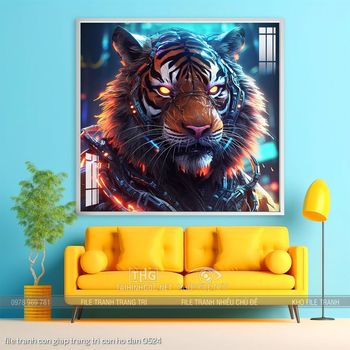 file tranh con giap trang tri con ho dan 0524