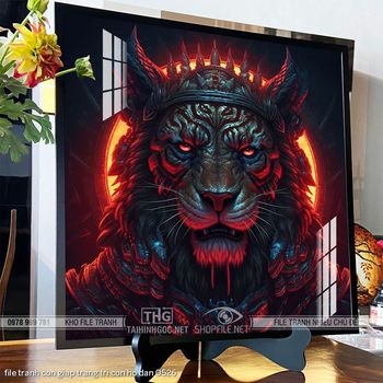 file tranh con giap trang tri con ho dan 0526