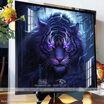 file tranh con giap trang tri con ho dan 0527