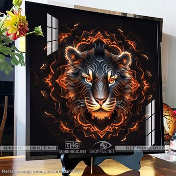 file tranh con giap trang tri con ho dan 0532