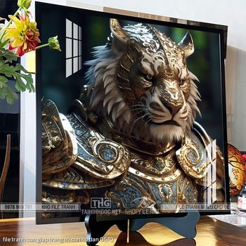 file tranh con giap trang tri con ho dan 0570