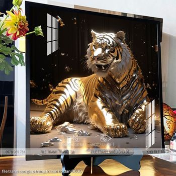 file tranh con giap trang tri con ho dan 0600