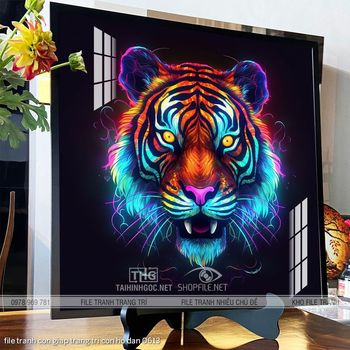 file tranh con giap trang tri con ho dan 0613