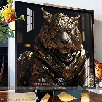 file tranh con giap trang tri con ho dan 0614