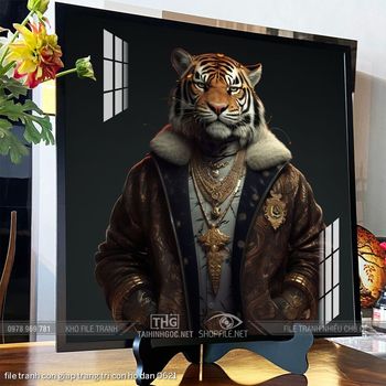 file tranh con giap trang tri con ho dan 0621