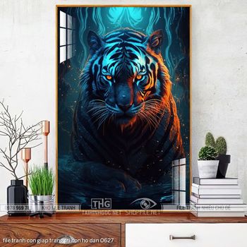 file tranh con giap trang tri con ho dan 0627