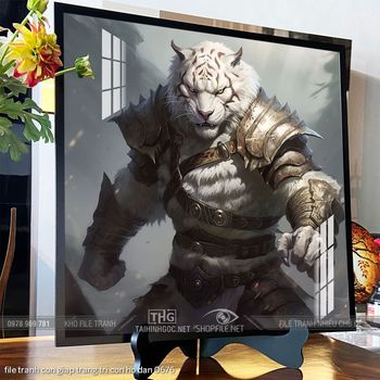 file tranh con giap trang tri con ho dan 0676