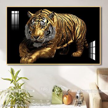 file tranh con giap trang tri con ho dan 0695