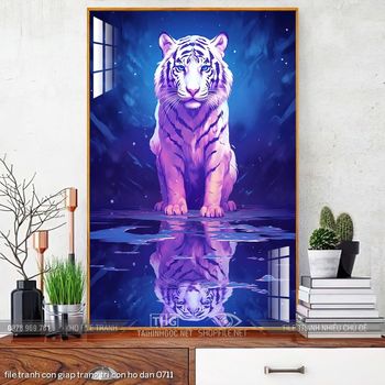 file tranh con giap trang tri con ho dan 0711