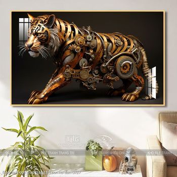 file tranh con giap trang tri con ho dan 0727