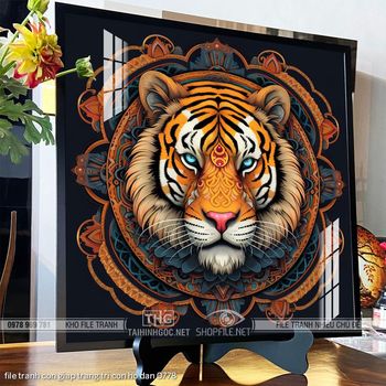 file tranh con giap trang tri con ho dan 0778