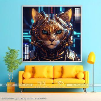 file tranh con giap trang tri con ho dan 0779