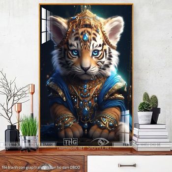 file tranh con giap trang tri con ho dan 0800