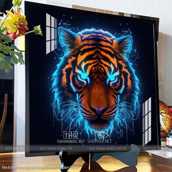 file tranh con giap trang tri con ho dan 0810