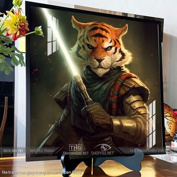 file tranh con giap trang tri con ho dan 0818