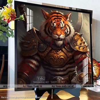 file tranh con giap trang tri con ho dan 0821