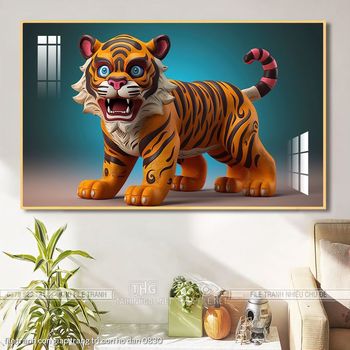 file tranh con giap trang tri con ho dan 0830