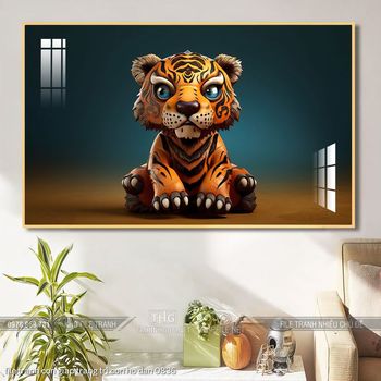 file tranh con giap trang tri con ho dan 0836