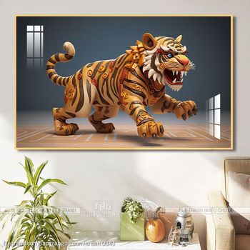 file tranh con giap trang tri con ho dan 0841