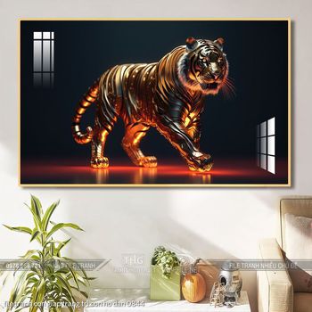 file tranh con giap trang tri con ho dan 0844