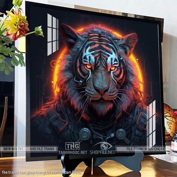 file tranh con giap trang tri con ho dan 0851