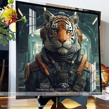 file tranh con giap trang tri con ho dan 0857