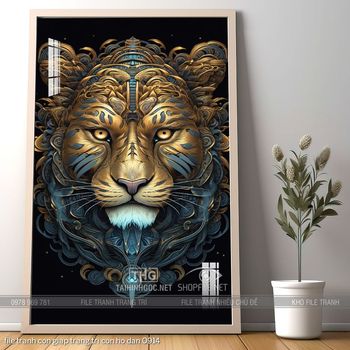 file tranh con giap trang tri con ho dan 0914