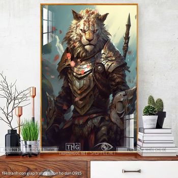 file tranh con giap trang tri con ho dan 0915