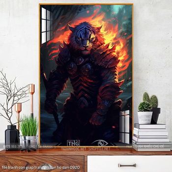 file tranh con giap trang tri con ho dan 0920