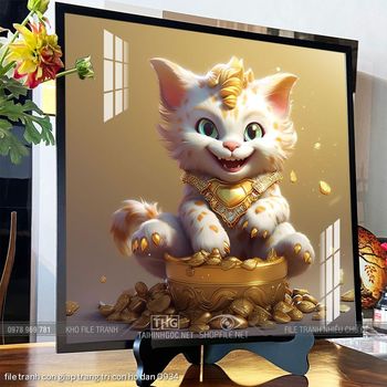 file tranh con giap trang tri con ho dan 0934