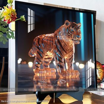 file tranh con giap trang tri con ho dan 0936