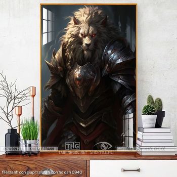 file tranh con giap trang tri con ho dan 0940