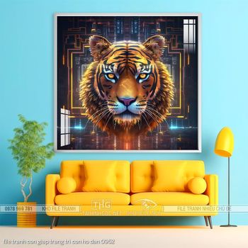 file tranh con giap trang tri con ho dan 0952