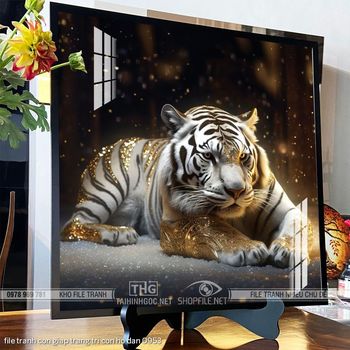 file tranh con giap trang tri con ho dan 0953