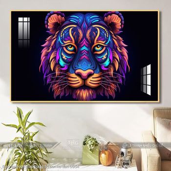 file tranh con giap trang tri con ho dan 0954