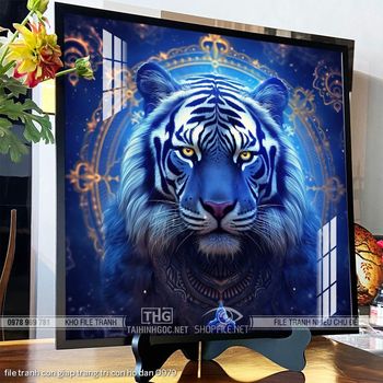 file tranh con giap trang tri con ho dan 0979