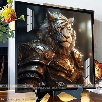 file tranh con giap trang tri con ho dan 1015