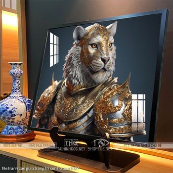 file tranh con giap trang tri con ho dan 1027