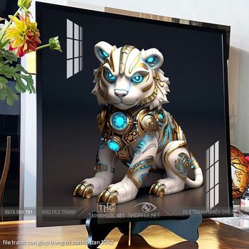 file tranh con giap trang tri con ho dan 1052