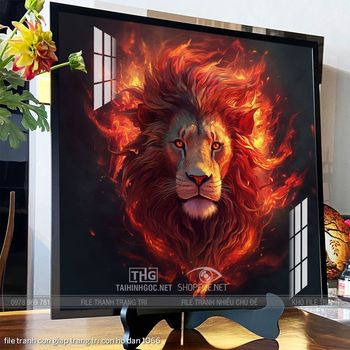 file tranh con giap trang tri con ho dan 1066