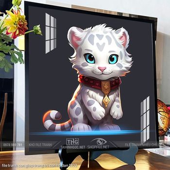 file tranh con giap trang tri con ho dan 1103