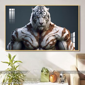 file tranh con giap trang tri con ho dan 1117