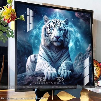 file tranh con giap trang tri con ho dan 1144