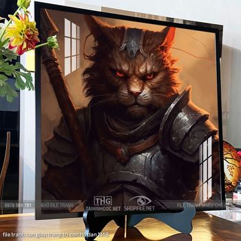 file tranh con giap trang tri con ho dan 1148