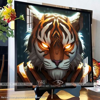 file tranh con giap trang tri con ho dan 1152