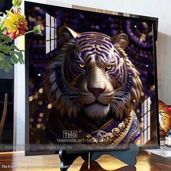 file tranh con giap trang tri con ho dan 1162