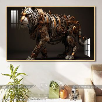 file tranh con giap trang tri con ho dan 1181