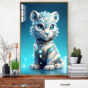 file tranh con giap trang tri con ho dan 1183