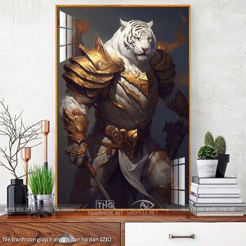 file tranh con giap trang tri con ho dan 1210