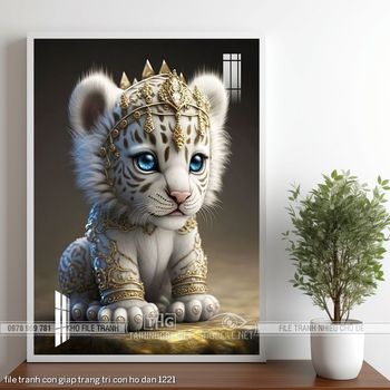 file tranh con giap trang tri con ho dan 1221